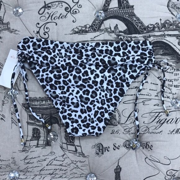 Ella Moss Womens Shirred Waistband Swim Bottom - Picture 6 of 6